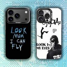 Funda de teléfono I Can Fly T- para 17,16,15,14,13,12,11,Pro,Max,Plus,E, cubierta de TPU negra - Z1 - Ver 1