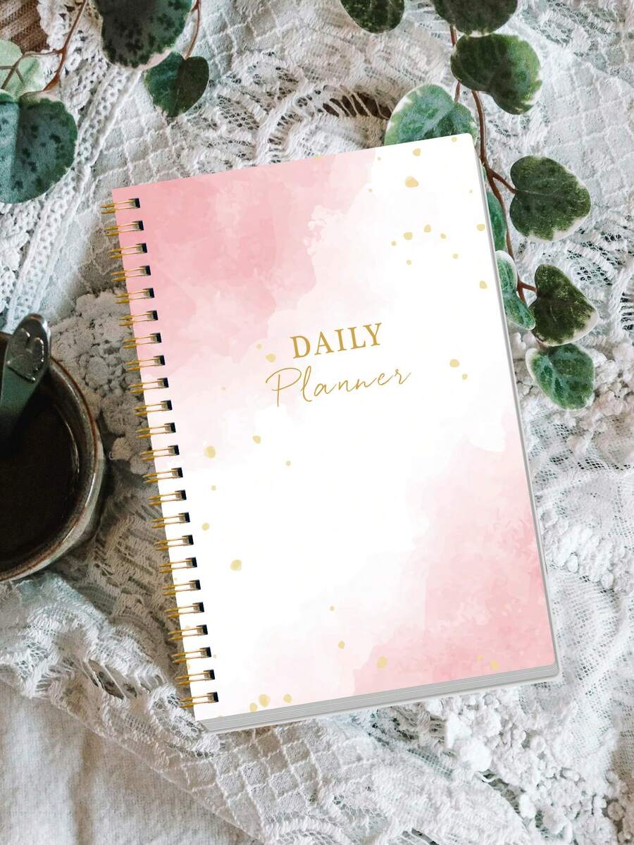 Trees 1 Undated Daily To-Do List Planner - Multicolor - View 1