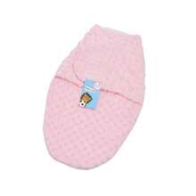 1pc Infant Bean Bag Swaddle, Newborn Anti-Startle Swaddle Wrap, Solid Color All Season, 3D Bean Fleece Super Soft & Comfortable, Perfect Gift For Expectant Mothers - Multicolor - View 12