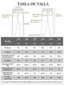 Logeqi® Jeans Vaqueros Azules Lavados De Moda Para Hombre - Negro - Ver 9