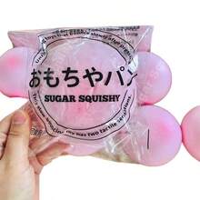 13cm Juguete Suave de Pan Mini Rosa, Base Pegajosa, Rebote Lento, Ayuda a Aliviar el Estrés Sensorial - Multicolor - Ver 10