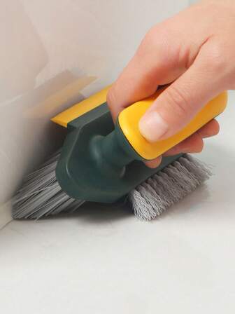 1/2 件装缝隙清洁刷，二合一地板清洁刷，多功能手持清洁刷，无死角刷头，理想的家居用品，适用于清洁窗户、缝隙、炉灶、门、洗衣台等。