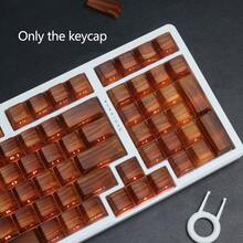 Teclas PBT, Teclas con perfil CHERRY, Juego de teclas, Transferencia que se ajusta a interruptores MX y espacio de 6.25U, Teclas para teclado, No se incluye el teclado, solo el juego de teclas. - CEREZA - Ver 7