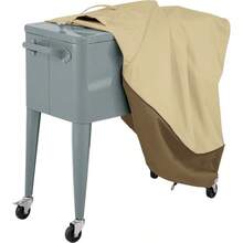 Veranda Patio Cubierta refrigeradora para Patio con Ruedas de 80 Cuartos de galn - Poliéster - Ver 7