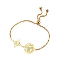 TEAMER 1 件不锈钢神秘女巫结空心星手链，男女通用简约优雅珠宝礼物，适合送给家人和朋友 - 時尚系列 - 查看 20