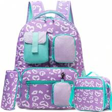3-Piece Set Kids School Backpack, Includes Crossbody Bag And Pencil Case, Suitable For School Students - L80 Children's Schoolbag - View 13