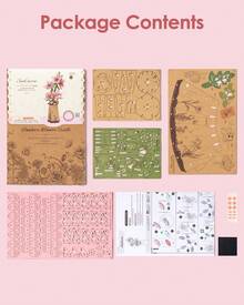 Robotime Rowood 3D Puzzles Wooden Flower  DIY Model Building Kit To Build For Adults Artifical Bouquet Botanical Collection Craft Brain Teaser Puzzle Creative Gift Home Decor(Sakura) - 櫻花 - 查看 8