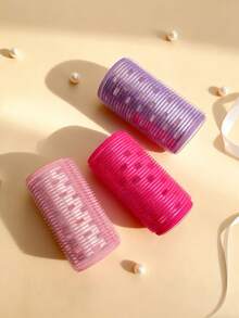 3 بكرات شعر كبيرة جدًا، أداة تصفيف شعر منزلية جميلة لا تتلف الشعر ولا تحتاج إلى تسخين أدوات تجعيد الشعر، هدية عيد الحب للأزواج كإكسسوار أداة