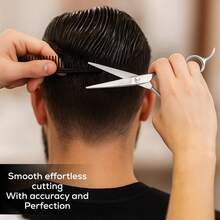OPY High Quality Stainless Steel Scissors | Professional Haircutting Shears | Multi-Purpose Scissors | Suitable For Salon, Women, Men, Pets - Multicolor - View 3