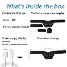 1个EMS臀部训练器，轻质材料，平躺使用效果更佳，建议6个周期打造蜜桃臀。电动按摩器，用于刺激臀部肌肉，紧致肌肤，塑造臀型。 - 橘色 - 查看 8