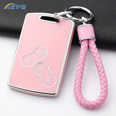 Funda de TPU para llave de coche para Renault Megane 2 3 Clio Scenic Duster Kaptur Captur Logan Laguna Zoe Koleos Danilo Nema Fluence