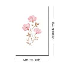 1/3 tấm áp phích vải bố in hoa thực vật Boho không khung, tranh treo tường nghệ thuật hoa hồng, phong cách tối giản, trang trí thẩm mỹ cho phòng trẻ em, căn hộ, phòng khách, phòng ngủ, trang trí nhà hiện đại - Nhiều màu - Xem 10