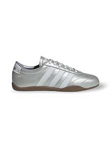 Adidas Grand Court 10 女式运动鞋 透气吸汗 弹性好 百搭 纯色 Logo 易洗速干 运动户外日常步行 女款 银/白 JQ9682 - 銀色/白色 - 查看 3