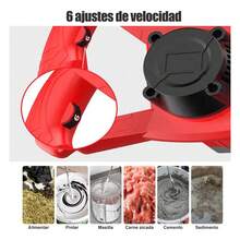 Mezcladora Eléctrica De Cemento Pintura 6 Velocidades 2500w - Tipo de Enchufe A USA (110-127V) - Ver 8