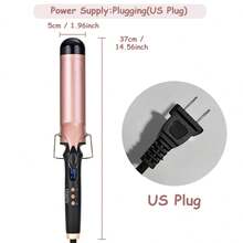 CRASTS 50毫米超大直径快速造型快速加热可调温大波浪卷发棒/直发器 - 日規A型插(100V) - 查看 13