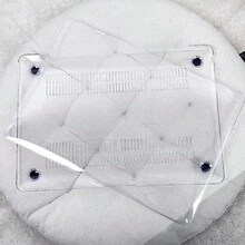 1pc Crystal Clear Protective Case Compatible With Apple Laptop Computers, Compatible With M1 Chip 13" A2337, M1 Chip Pro 13" A2338, New M2 Chip A2681 A3113 A3240 A1466 - Clear - View 19