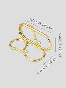 Creative Metal Desktop Card Holder Ins Minimalist Hollow Design Gold Rose Gold Office Desk Display Accessory Business Card Stand