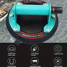 1pc Glass Suction Cup, 8 Inch(Approx 20cm) Glass Suction Cup For Lifting Large Glass, Heavy Duty Vacuum Suction Lifter, Suitable For Granite, Glass, Tiles, Window Replacement