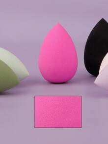 RANCAI 10个迷你化妆海绵，适用于粉底、散粉、遮瑕膏、眼影、高光、修容，价格实惠，是理想的圣诞礼物，化妆品，化妆工具，经济实惠，礼品，女士礼物，圣诞礼物 - 彩色 - 查看 4