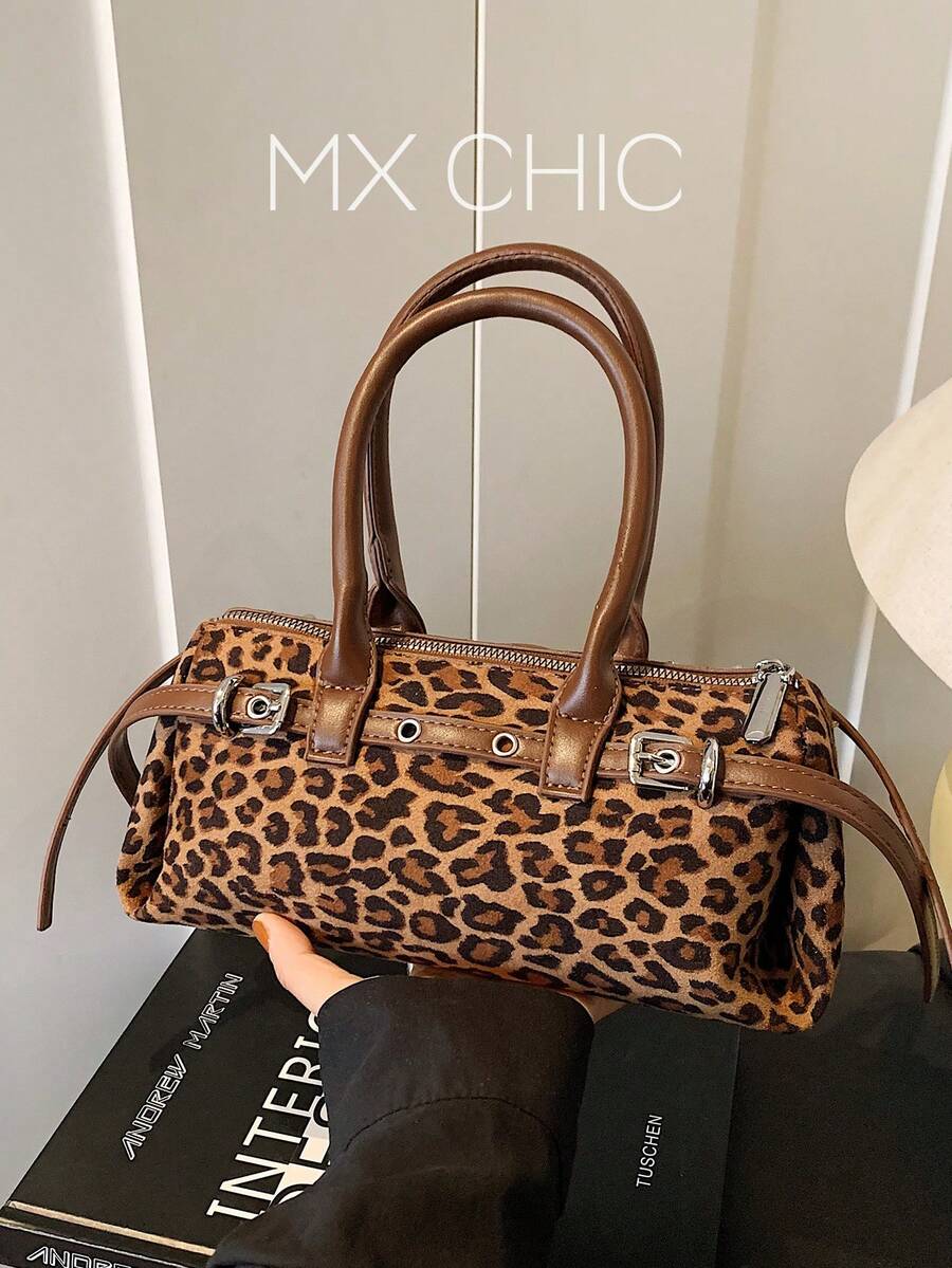 1个时尚PU通勤包，简约纯色复古风休闲单肩包，适合女性通勤、约会、购物，秋冬季适用。 - 彩色 - 查看 1