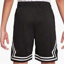 Nike JORDAN Breathable Mesh Basketball Shorts For Teen Boys - Black - View 2