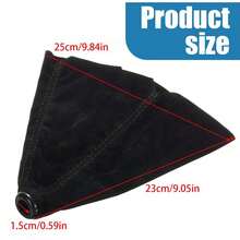 4-Color PVC Leather Car Manual Gear Shift Knob Cover, Universal For /BMW/Mercedes-Benz/Opel - Multicolor - View 3