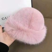 Thick Faux Fur Mongolian Hat, Warm Ear Protection, Versatile & Windproof, Suitable For Autumn/Winter - Multicolor - View 16
