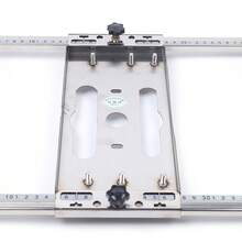 Silver Positioning Cutting Board Tool Stainless Steel Circular Saw Guide System Accurate Rip-Cut Track Rail Edge Cutting For 4" Saw - Silver - View 9