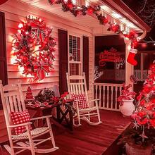 240LED 88Ft Connectable String Lights Indoor Outdoor Wire Warm White Lights Twinkle Fairy In With Timer Bedroom Classroom Wedding Tree Patio Decor - Red + 240LED - View 2