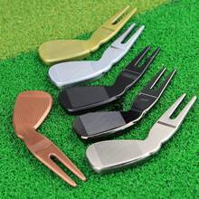 1pc Creative Golf Ball Marker Divot Repair Tool - Metal Material - Golf Course Specific Tool - Golf Club Accessory - Turf Repair Tool - Essential For Golfers And Professional Players - Multicolor - View 4