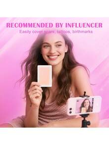 3Pcs Tattoo Cover Up Patchs, Waterproof Ultra Thin Scar Patch, Tattoo Cover Up Invisible Sweatproof Concealer Sticker, Breathable, Scar, Birthmarks, Dark Spots - Yellow - View 3