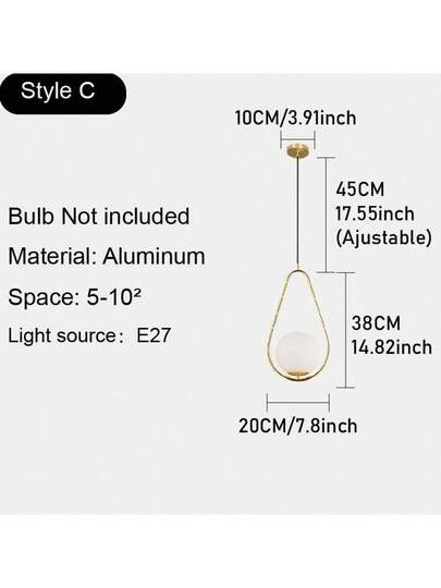 LED Lamp Modern e6f4 view 5