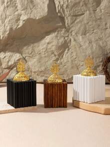 A Refreshing And Elegant Resin Aroma Diffuser. Suitable For Home Decor, Office, Holiday Celebrations, And Yoga Studios. Can Also Be Used As Living Room Decor, Back-To-School Gift, Graduation Gift, Souvenir, Valentine's Day Gift, Gift For Women, And Wedding Gift. - Multicolor - View 3