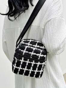 New Casual Crossbody Multi-Purpose Shoulder Shoulder Bag With Vertical Style, Versatile For All Occasions