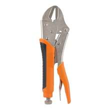 Abrazaderas de metal de mandíbula recta de 10 pulgadas con mango antideslizante para uso de artesanos, hogar y taller - SW-8102021HT - Ver 5