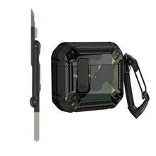 黑色防摔保护套，兼容苹果蓝牙耳机，防刮耐磨，防摔保护，附赠清洁刷 - 附清潔筆 - 查看 27