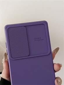 极简主义TPU纯色奢华手机壳,兼容三星Galaxy S26 Ultra、S25 Ultra、S24 Ultra、S23 Ultra、S22 Ultra、S26、S25、S24 Plus、S23、S22、A55、A54、A35、A16、A15,可移动摄像头镜头保护,全包防摔,内置绒布保护套,春季生日礼物 - 紫色 - 查看 5