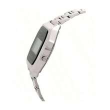 Casio A158WA Series | Unisex Digital Watch | Daily Alarm | Regular Time Keeping: Hour, Minute, Second, PM, Date, Day A158WA-1 - Grey - View 3