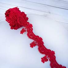 Accessori per abbigliamento in pizzo idrosolubile con codice a barre in poliestere versatile, prodotti dal produttore per ricamo computerizzato, orlo di gonna, tende, biancheria da notte - Multicolore - Visualizzare 13