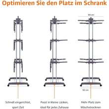 Clothes Drying Racks - Grijs - Bekijken 4