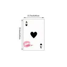 1/3 Obraz ścienny z nadrukiem w panterkę, obraz na płótnie z motywem szczęśliwej kuli 8, różowy plakat dla dziewcząt, elegancki obraz dekoracyjny odpowiedni do sypialni, salonu lub akademika, prezent dla niej, rama nie jest dołączona - Wielokolorowe - Zobacz 21