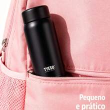 TYESO 1 Piece Mini Pocket Thermal Mug, Stainless Steel, Portable Travel Mug, Back To School, 200ml/7oz Stainless Steel Tea Cup, New Stylish Water Bottle, Mini Portable Car Cup - 所以 - 查看 2