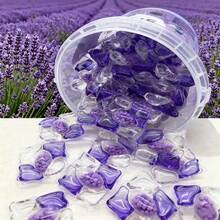 80pcs Bucket Lavender 5-In-1 Laundry Detergent Capsules, Concentrated Laundry Liquid For Deep Cleaning And Fragrance - Multicolor - View 10