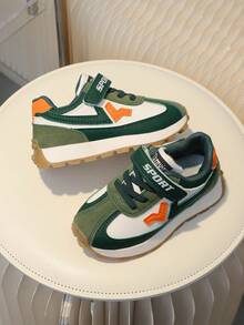 1 Pair Casual Outdoor Sneakers, Minimalist & Cute Design, Suitable For All Seasons - Green - View 5
