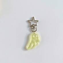 1个韩国独立风可爱天使翅膀星星钥匙扣，可作手机壳、耳机套、包包挂饰，也可作闺蜜礼物 - 彩色 - 查看 6