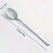 Stainless Steel Engraving Spoon For Peanut Butter, Coffee, & More – Ideal Kitchen Accessory Gift - 銀色 - 查看 6