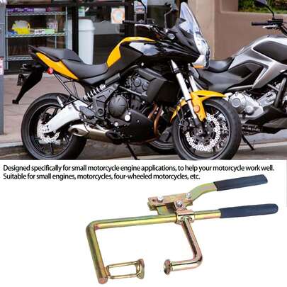 Compresor de Abrazadera de Resorte para Válvulas - Herramienta Profesional para Mantenimiento Automotriz y de Motocicletas | Desmontaje Preciso y  de Piezas de Motor