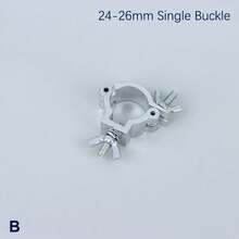 Abrazadera de Truss para Luces de Escenario, Aleación de Aluminio, Ganchos para Luces DJ, Accesorios para LED PAR, Cabeza Móvil, Haz, Spot - D - Ver 8