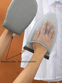 一套家用熨烫手套、熨烫垫、迷你折叠熨衣板(尺寸24*15厘米)、耐热蒸汽手套(最高耐温315摄氏度)、耐高温海绵、手持式蒸汽熨烫垫、熨烫配件、家用熨烫用品、便携式熨烫套装,轻松解决衣物褶皱,洗衣、干洗、裁缝必备,新年礼物 - 彩色 - 查看 7