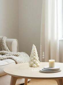 1 pezzo Candela natalizia, candela aromaterapica geometrica fatta a mano, molto adatta per la decorazione della stanza, la decorazione del centro del tavolo da pranzo, feste, matrimoni e regali per la festa della mamma, decorazioni natalizie, decorazioni per la casa, decorazioni per compleanni, decorazioni natalizie, regali di Natale